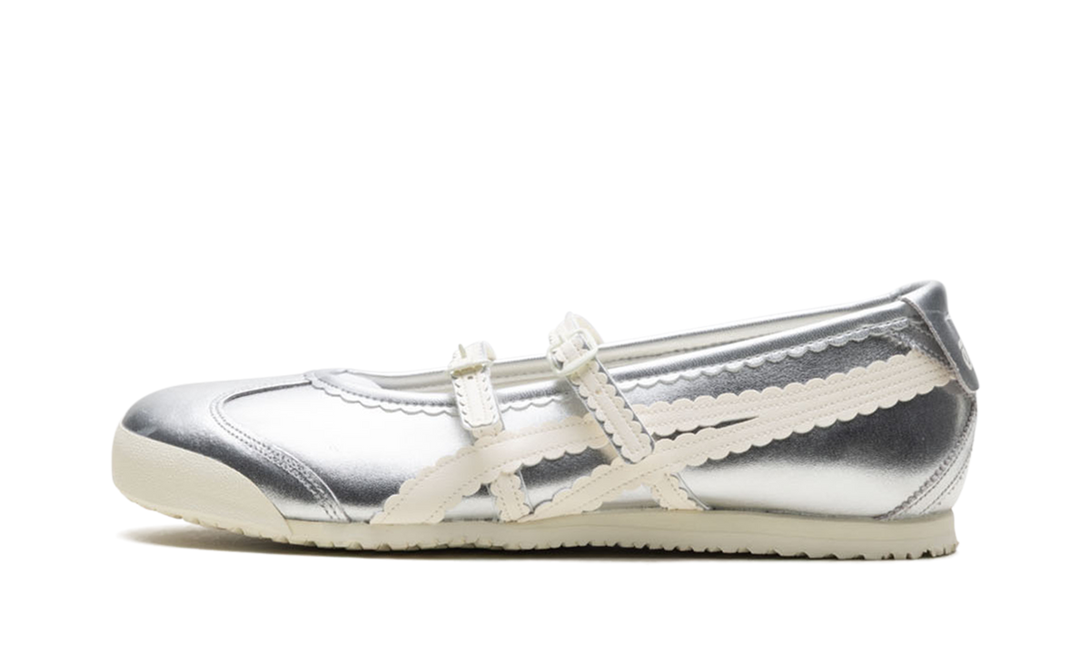 Onitsuka Tiger Mexico 66 TGRS Women's Ballet Flats - Silver Cream