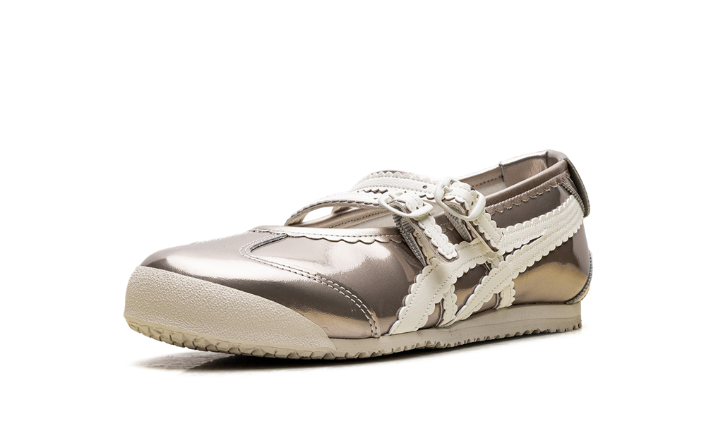 Onitsuka Tiger Mexico 66 TGRS Metallic Pack Women's Ballet Flats - Champagne Cream