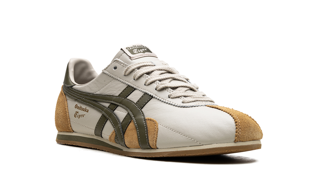 Onitsuka Tiger Runspark Sneakers - Beige Olive Green Mustard Yellow
