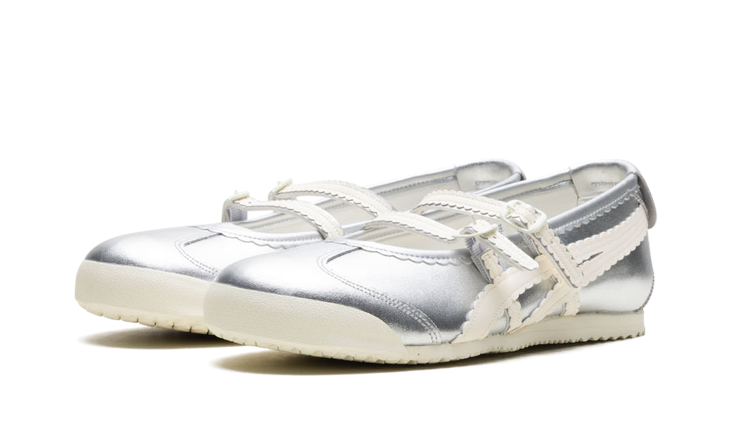 Onitsuka Tiger Mexico 66 TGRS Women's Ballet Flats - Silver Cream