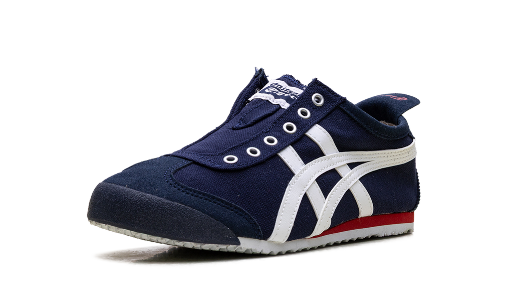 Onitsuka Tiger Mexico 66 Slip-On Sneakers - Navy Off-White Red