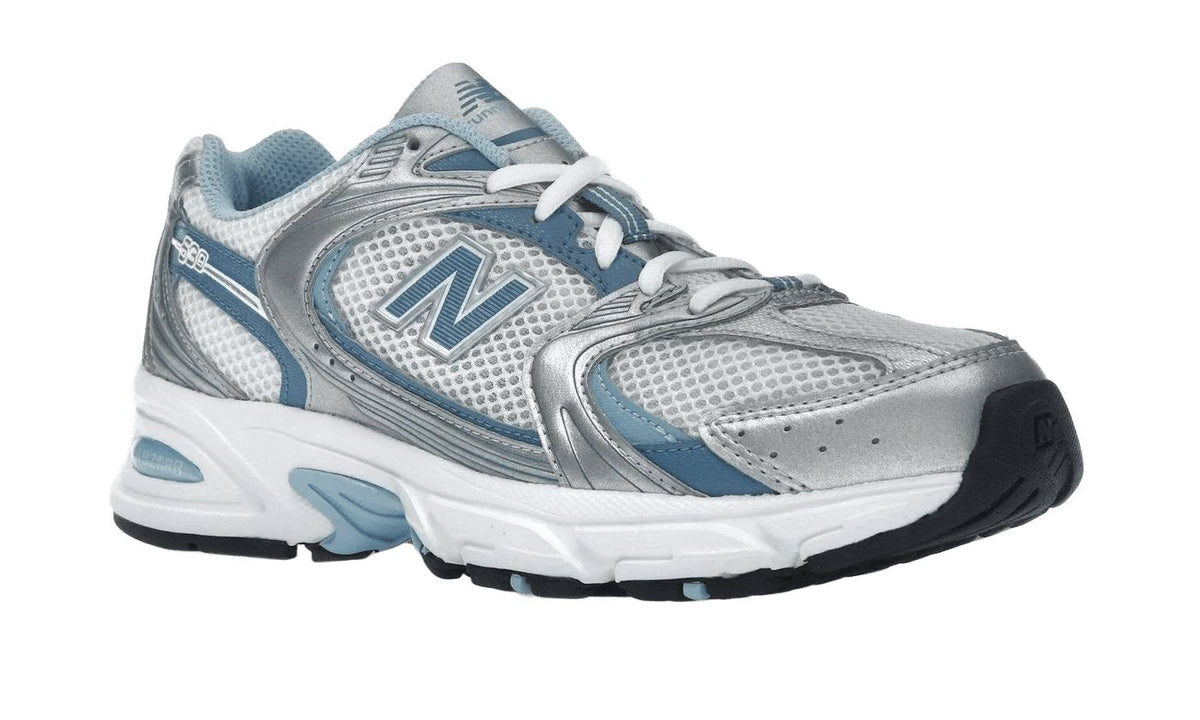 New Balance 530 Silver Metallic Heron Blue — gallery