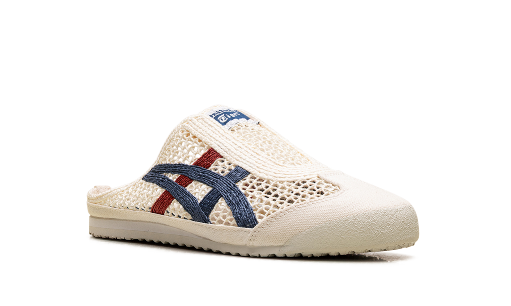 Onitsuka Tiger Mexico 66 Sabot Mules - Cream Mako Blue
