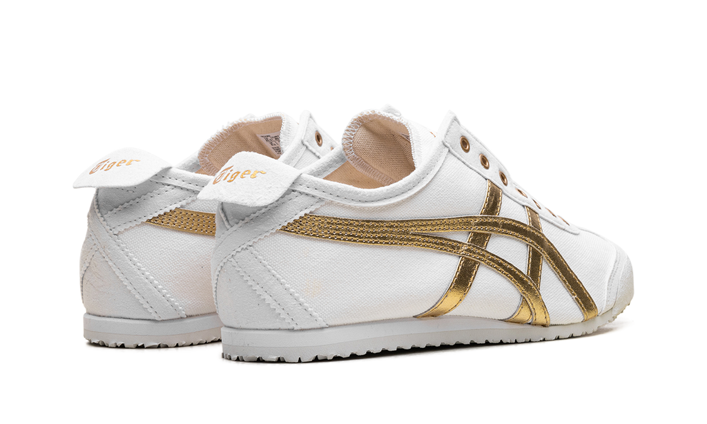 Onitsuka Tiger Mexico 66 Slip-On Sneakers - White Pure Gold