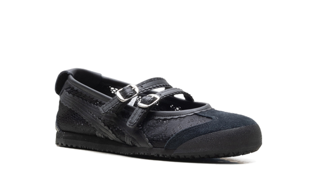 Onitsuka Tiger Mexico 66 TGRS Women's Ballet Flats - Black