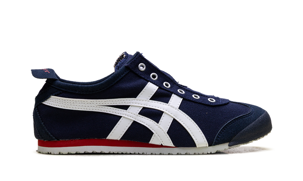 Onitsuka Tiger Mexico 66 Slip-On Sneakers - Navy Off-White Red