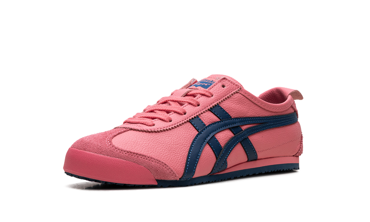 Onitsuka Tiger Mexico 66 Leather Sneakers - Pink Cameo Mako Blue