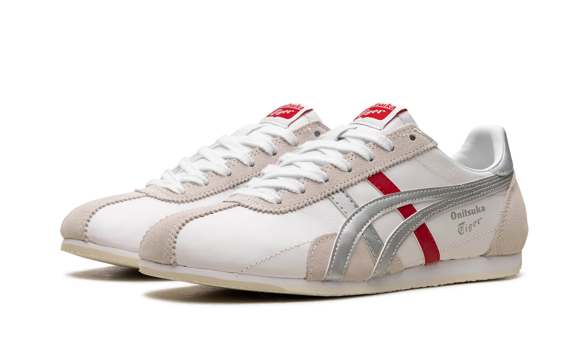 Onitsuka Tiger Runspark Sneakers - White Silver Red