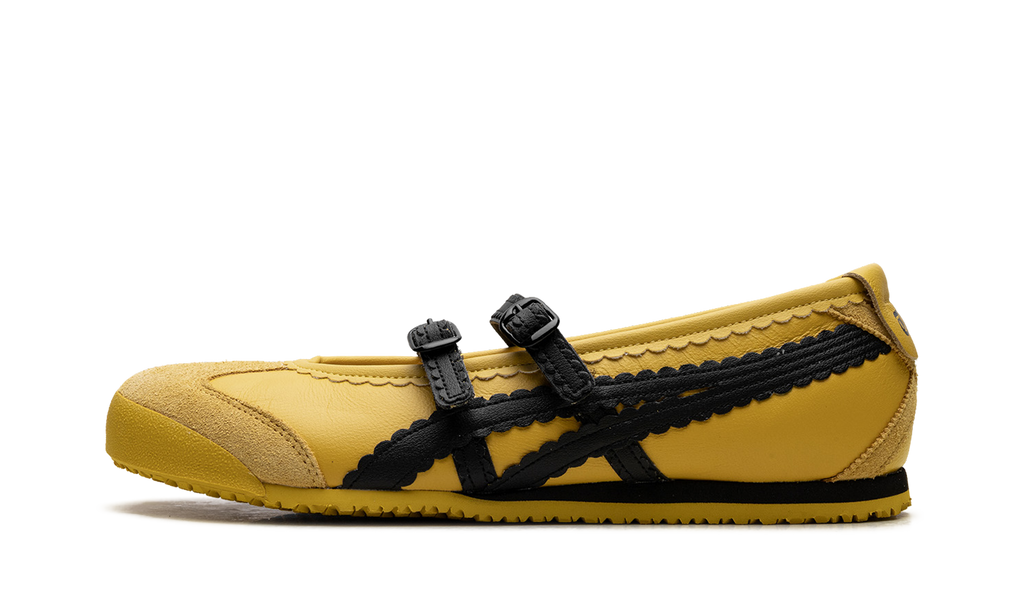 Onitsuka Tiger Mexico 66 TGRS Women's Ballet Flats - Yellow Black
