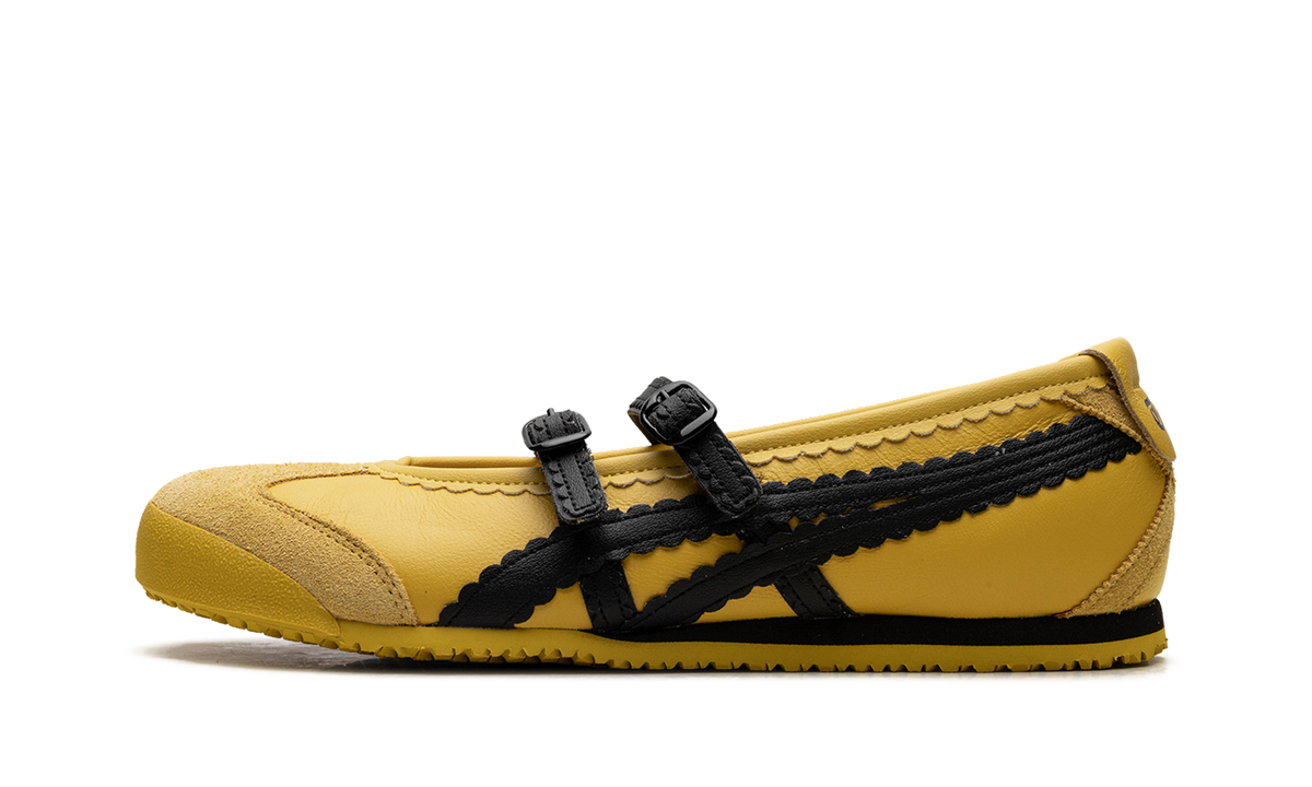 Onitsuka Tiger Mexico 66 TGRS Women's Ballet Flats - Yellow Black