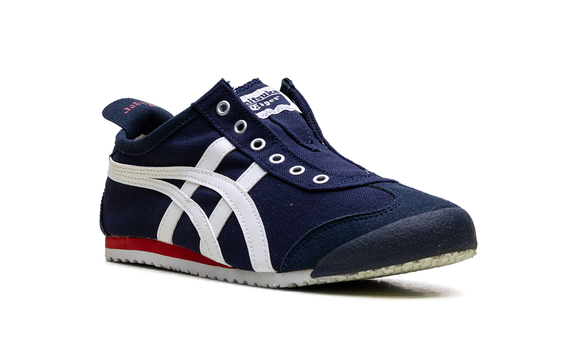 Onitsuka Tiger Mexico 66 Slip-On Sneakers - Navy Off-White Red