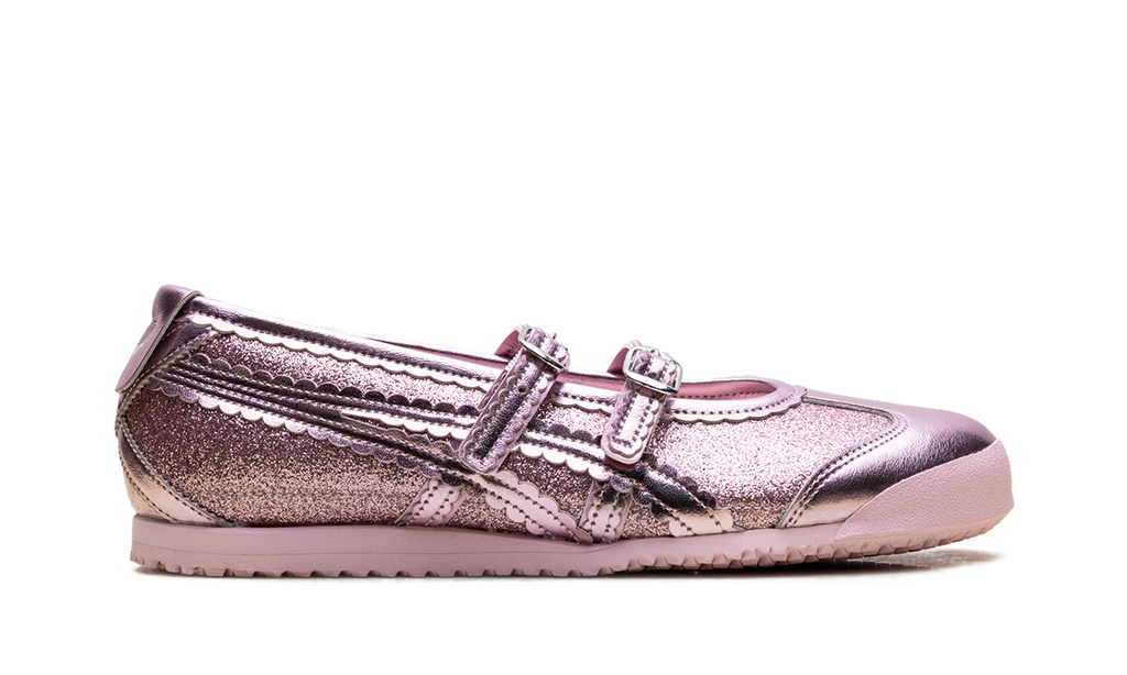 Onitsuka Tiger Mexico 66 TGRS Glitter Pack Women's Ballet Flats - Pink Cameo