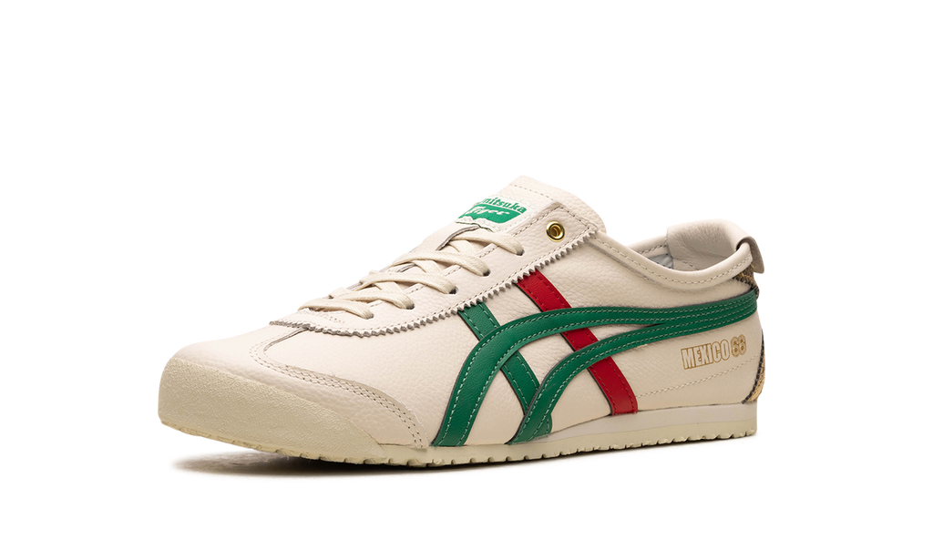 Onitsuka Tiger Mexico 66 Sneakers - Birch Kale Red Gold | 1183B511 200