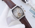 Vacheron Constantin Brown Silver Dial Strap Watch — hero