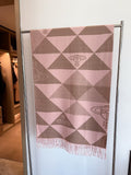 Vivienne Westwood Blush Pink Geometric Scarf — hero
