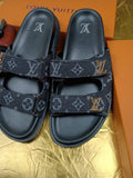 Louis Vuitton Double-Strap Slide Sandals — hero