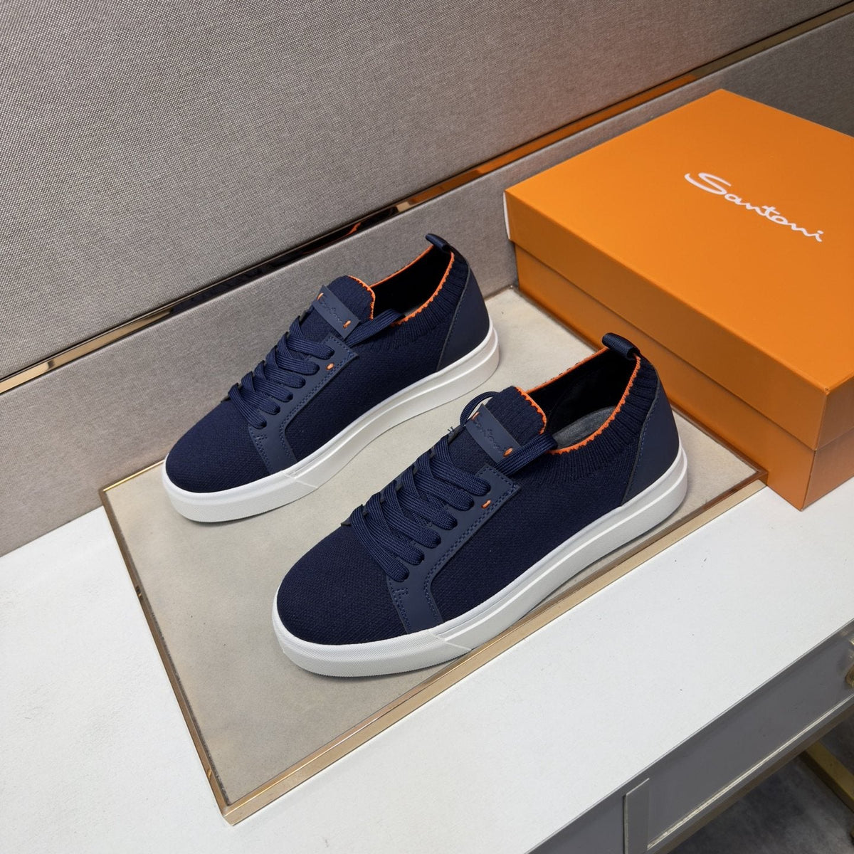 Santoni Men’s Low-Top Sneakers — hero