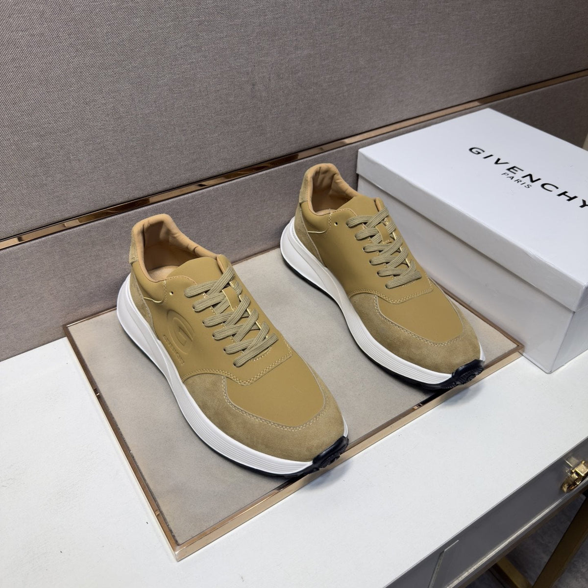 Givenchy Low-Top Lace-Up Sneakers — front