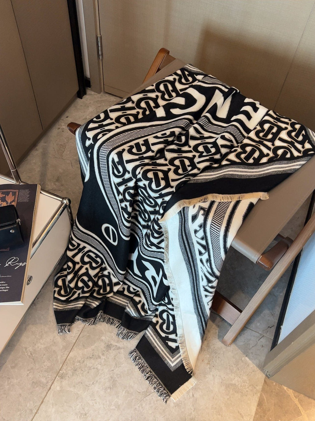 Burberry Graphic Square Scarf — front