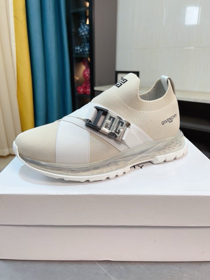 Givenchy Buckle Slip-On Sneakers — front