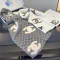 Chanel Grid Knit Scarf — hero