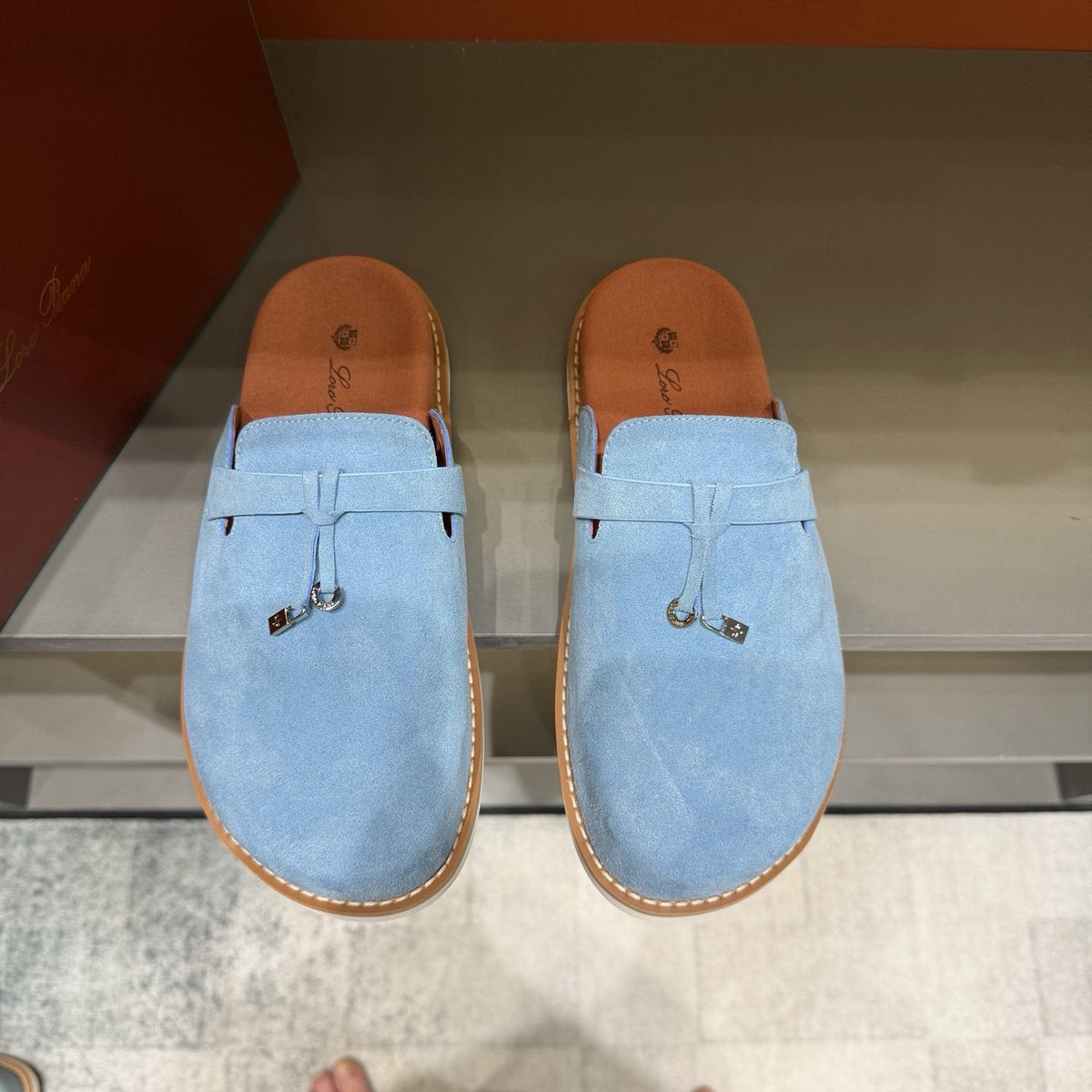 Tassel Backless Loafers — front